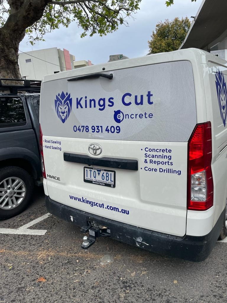 Contact Kings Cut concrete cutting